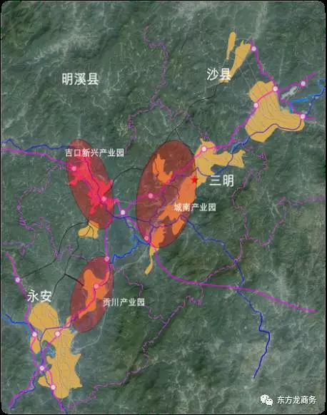 助力福建三明市經濟開發區委托招商引資，建設生態型創業城市